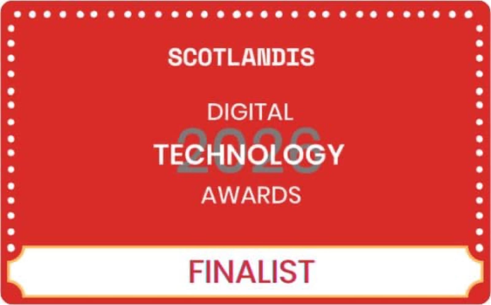 Startup of the Year - we're finalists!!
